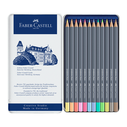 Goldfaber 水彩色鉛筆 パステルカラー12色