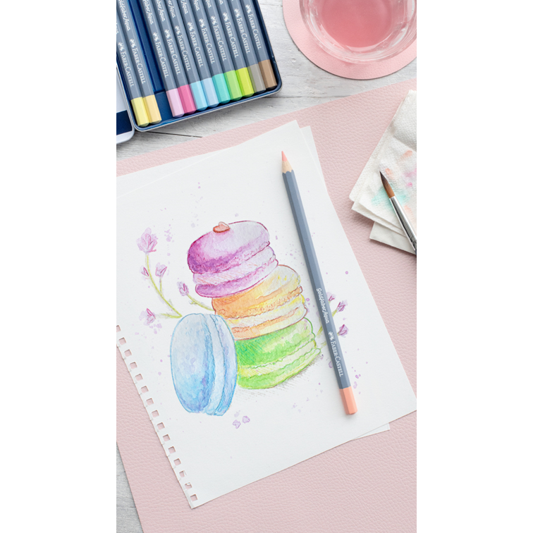 Goldfaber 水彩色鉛筆 パステルカラー12色