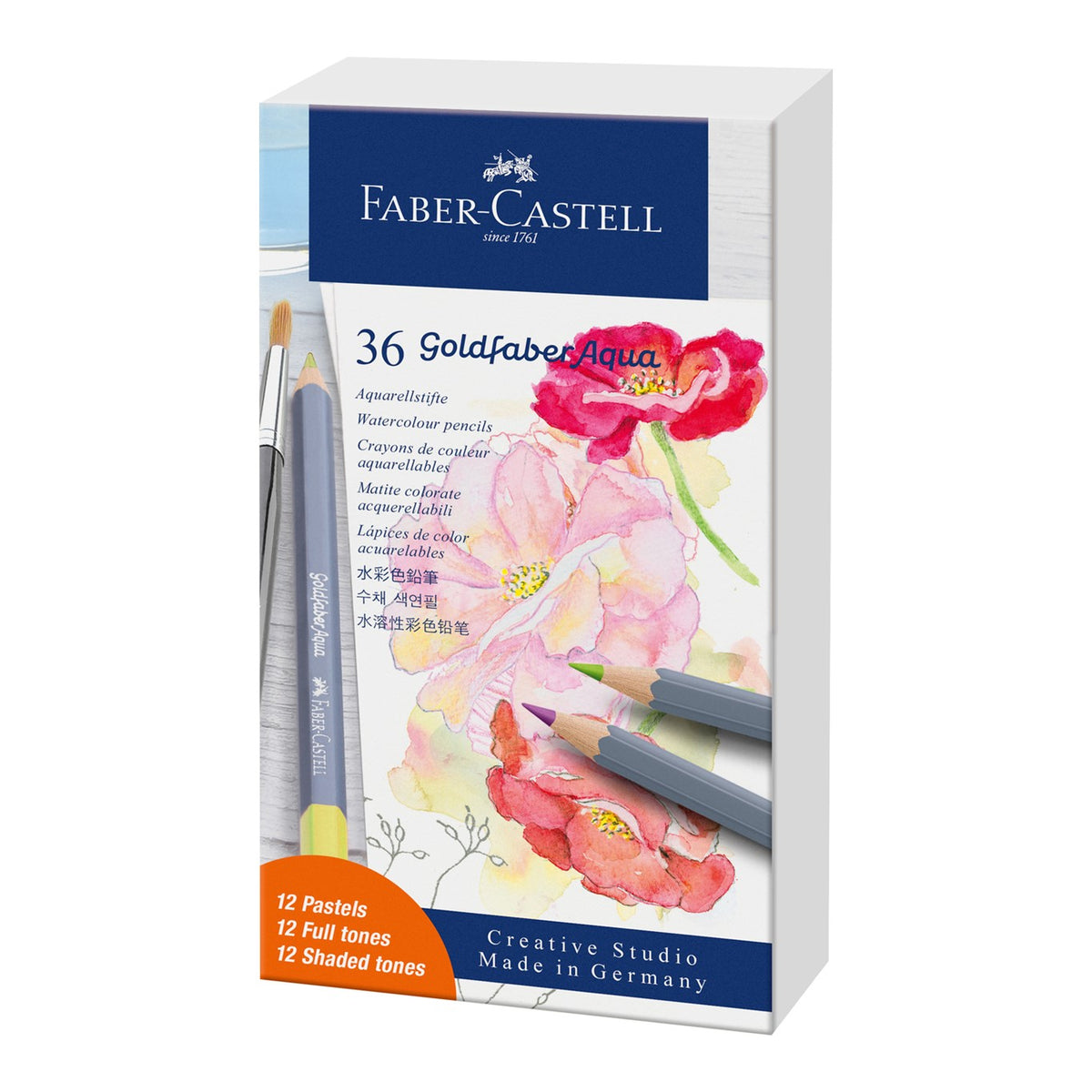 【NEW】Goldfaber 水彩色鉛筆 ギフトセット 36色