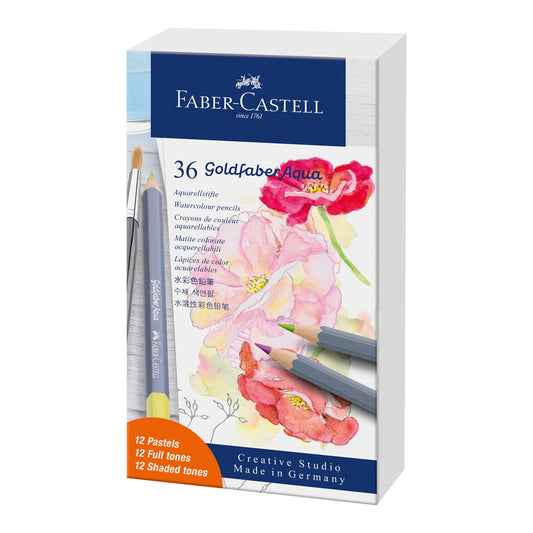【NEW】Goldfaber 水彩色鉛筆 ギフトセット 36色