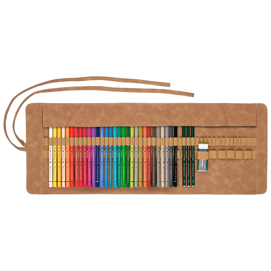 Polychromos 色鉛筆 ペンシルロール 30色セット