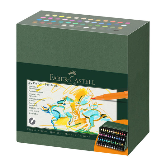 PITTアーティストペン スタジオボックス 48色セット