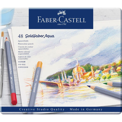 Goldfaber 水彩色鉛筆48色