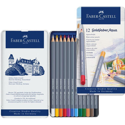 Goldfaber 水彩色鉛筆12色