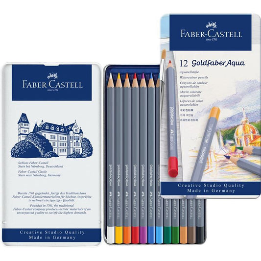 Goldfaber 水彩色鉛筆12色
